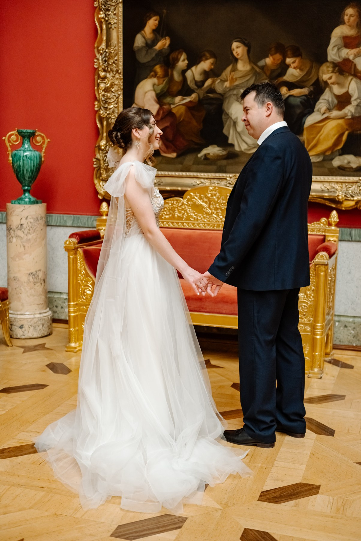 Наш Эрмитаж. Свадебный и семейный фотограф в Санкт-Петербурге Елена Худякова