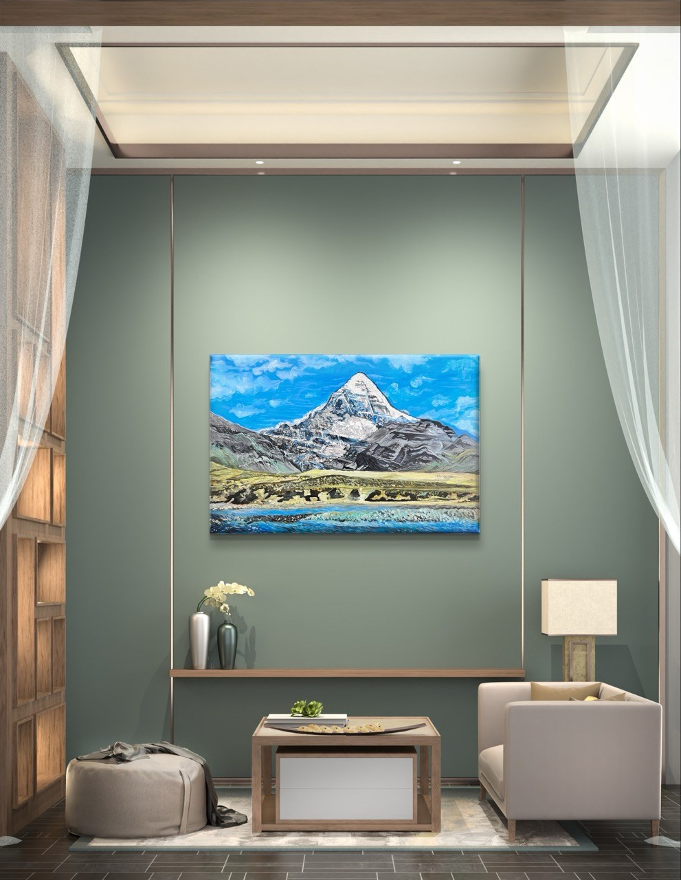 Серия «Места силы». Картины пейзаж