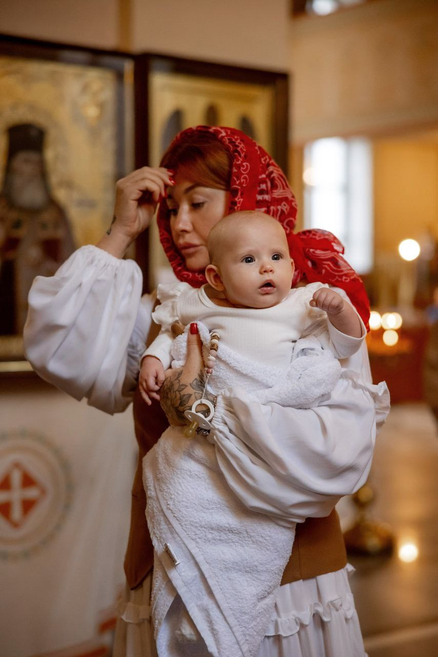 Таинство Крещения. Семейный фотограф в Москве