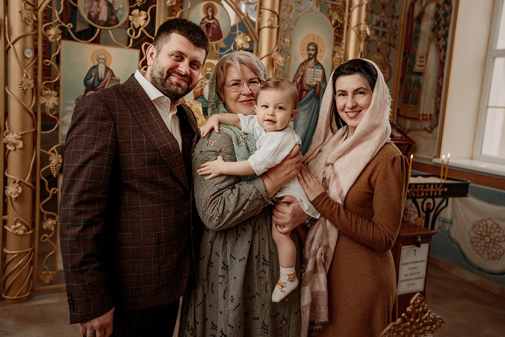 Крещение Федора. Детский семейный фотограф в Севастополе Крыму
