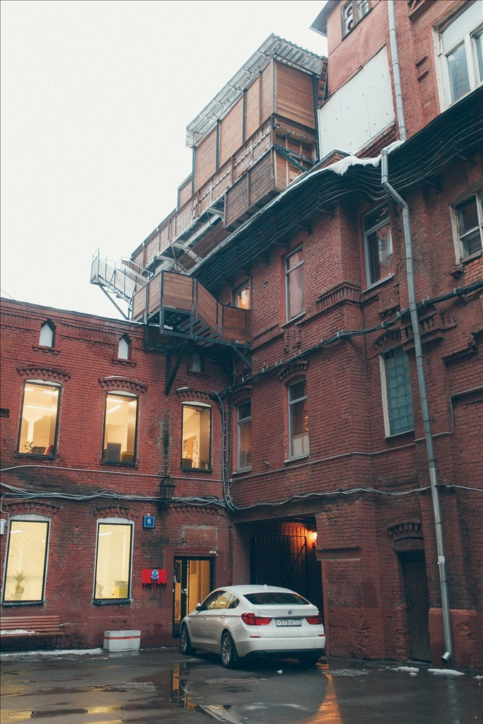 Москва в Январе