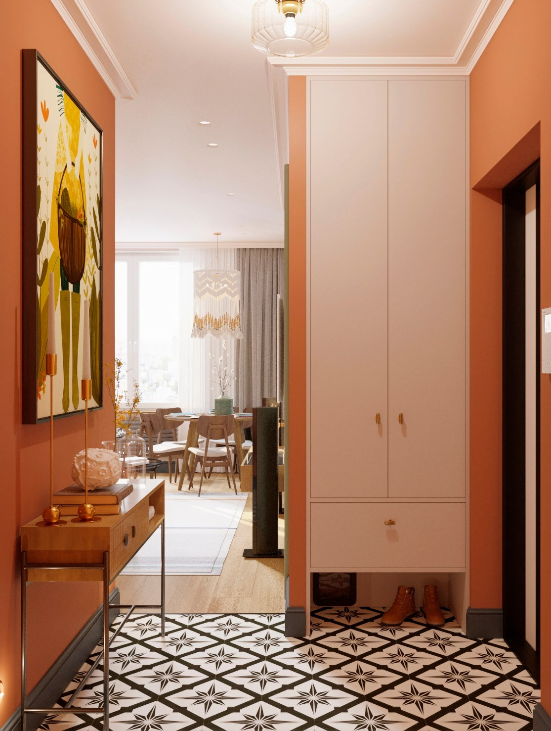 Квартира для семьи с двумя детьми в Подмосковье. Дизайнер интерьера Троилова Арина