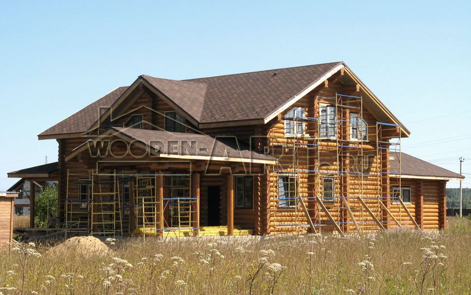 «Сергеевка» 364 кв. м. Проекты деревянных домов