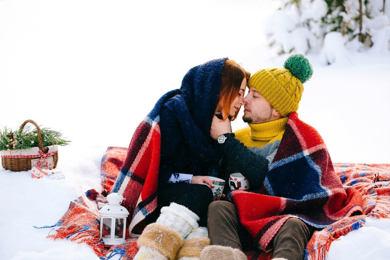Warm winter picnic. Свадебный фотограф Аня Милграм