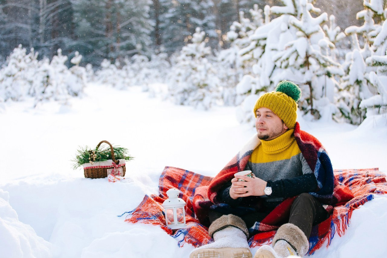 Warm winter picnic. Свадебный фотограф Аня Милграм