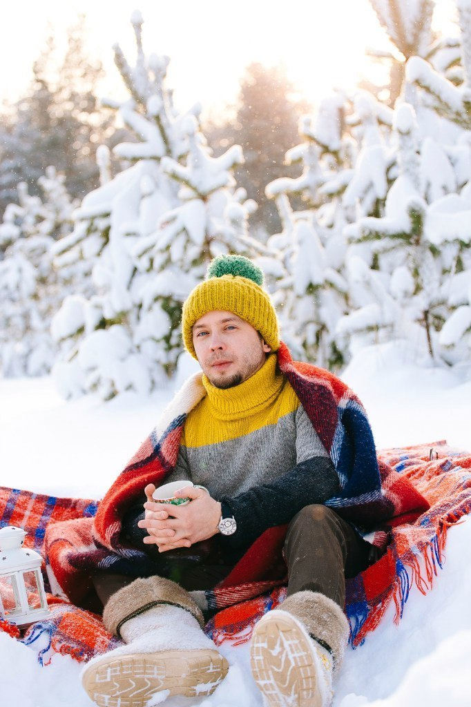 Warm winter picnic. Свадебный фотограф Аня Милграм