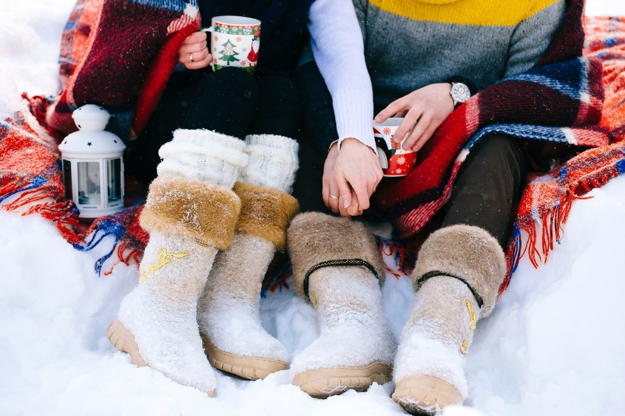 Warm winter picnic. Свадебный фотограф Аня Милграм