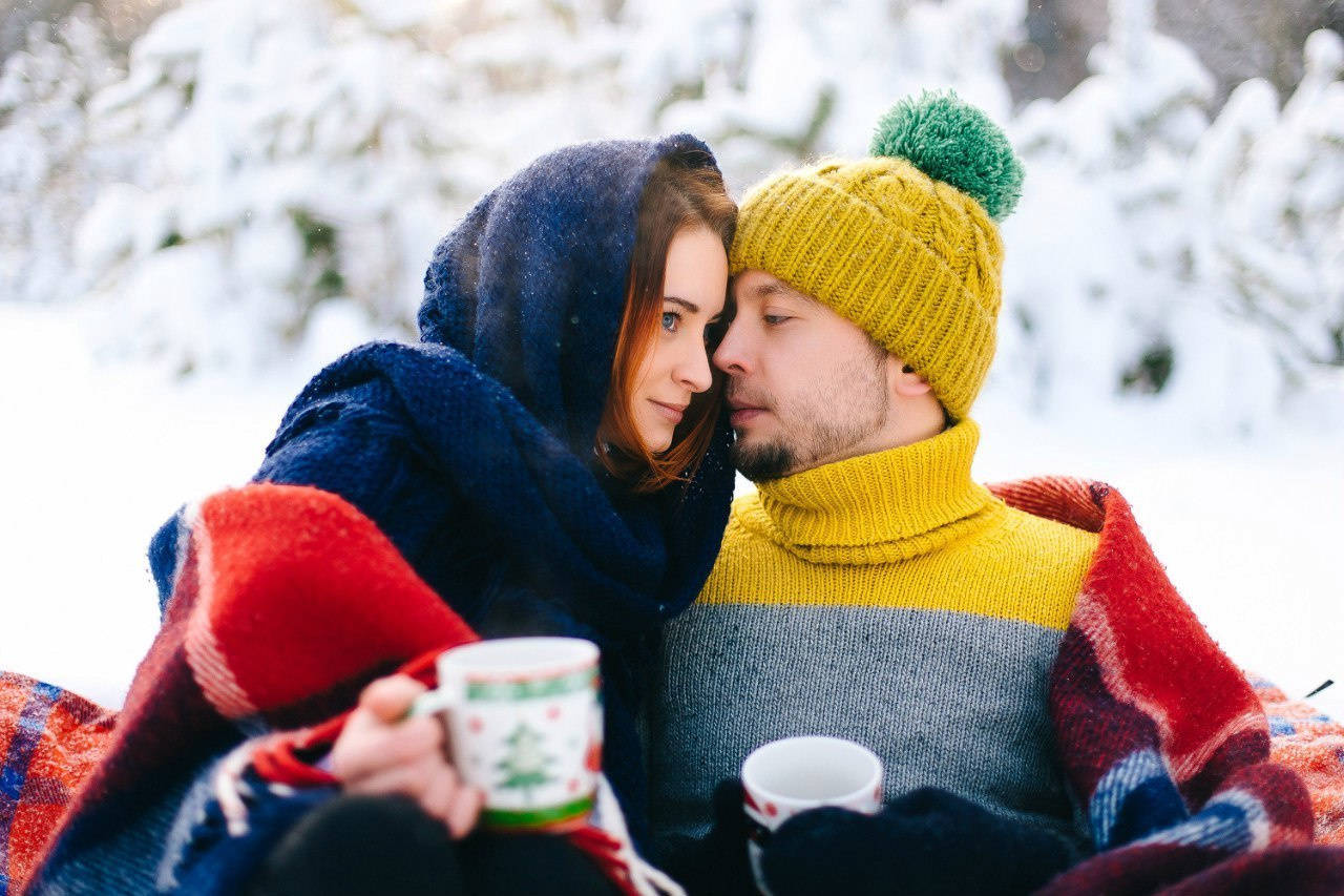Warm winter picnic. Свадебный фотограф Аня Милграм