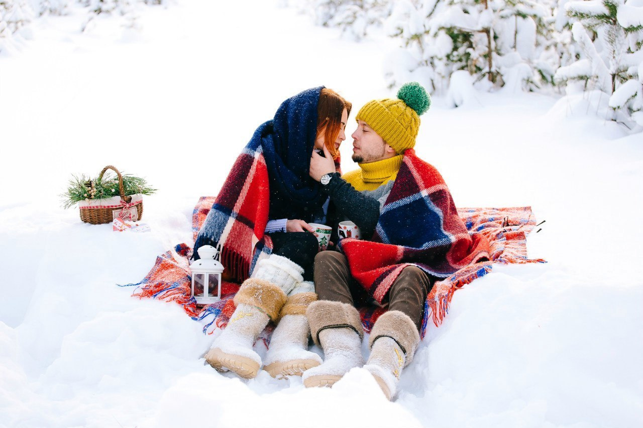 Warm winter picnic. Свадебный фотограф Аня Милграм