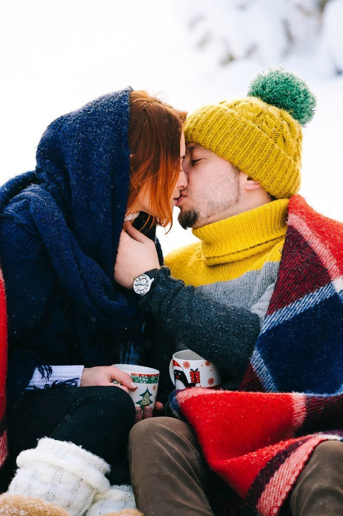 Warm winter picnic. Свадебный фотограф Аня Милграм
