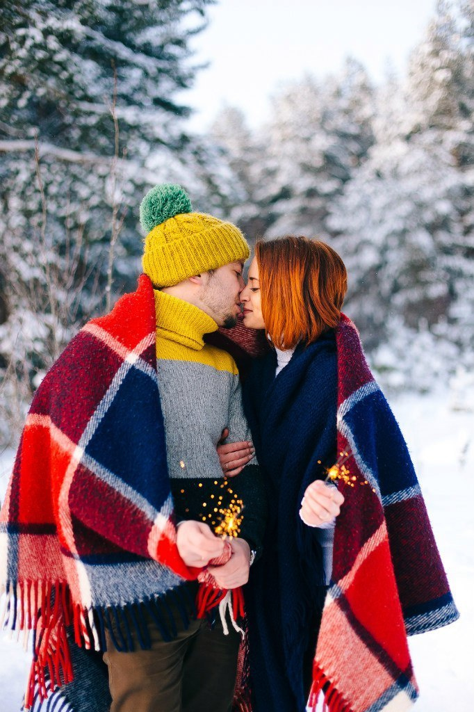 Warm winter picnic. Свадебный фотограф Аня Милграм