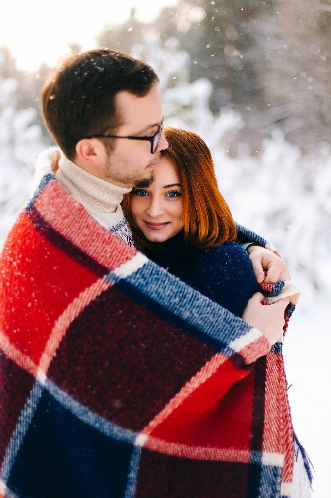 Warm winter picnic. Свадебный фотограф Аня Милграм