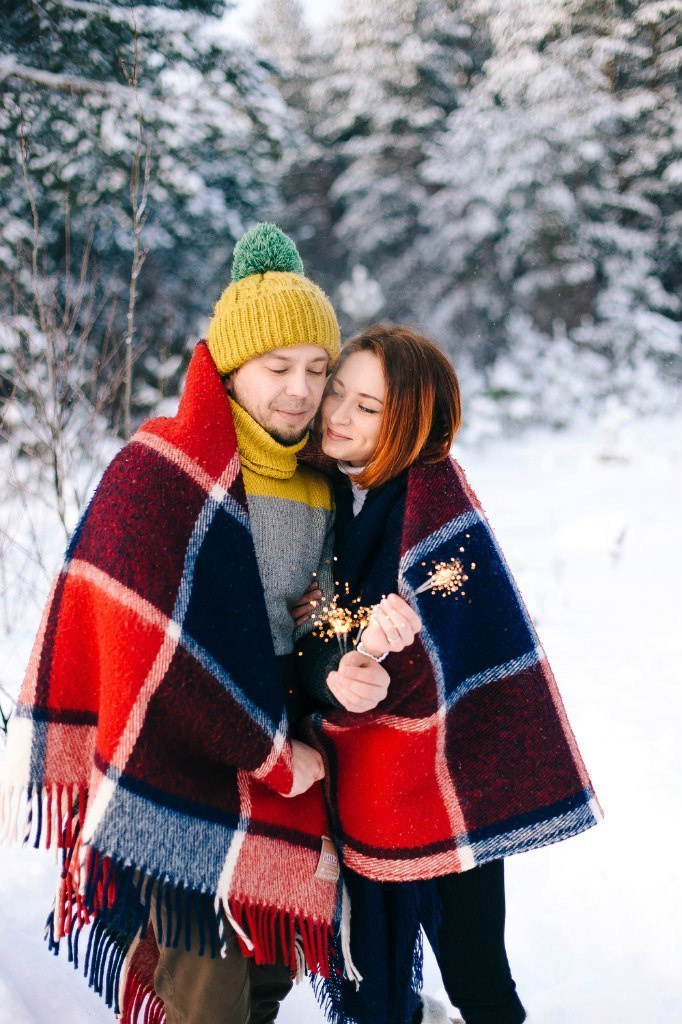 Warm winter picnic. Свадебный фотограф Аня Милграм