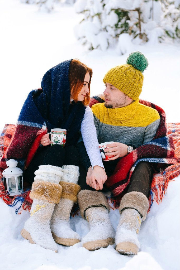 Warm winter picnic. Свадебный фотограф Аня Милграм