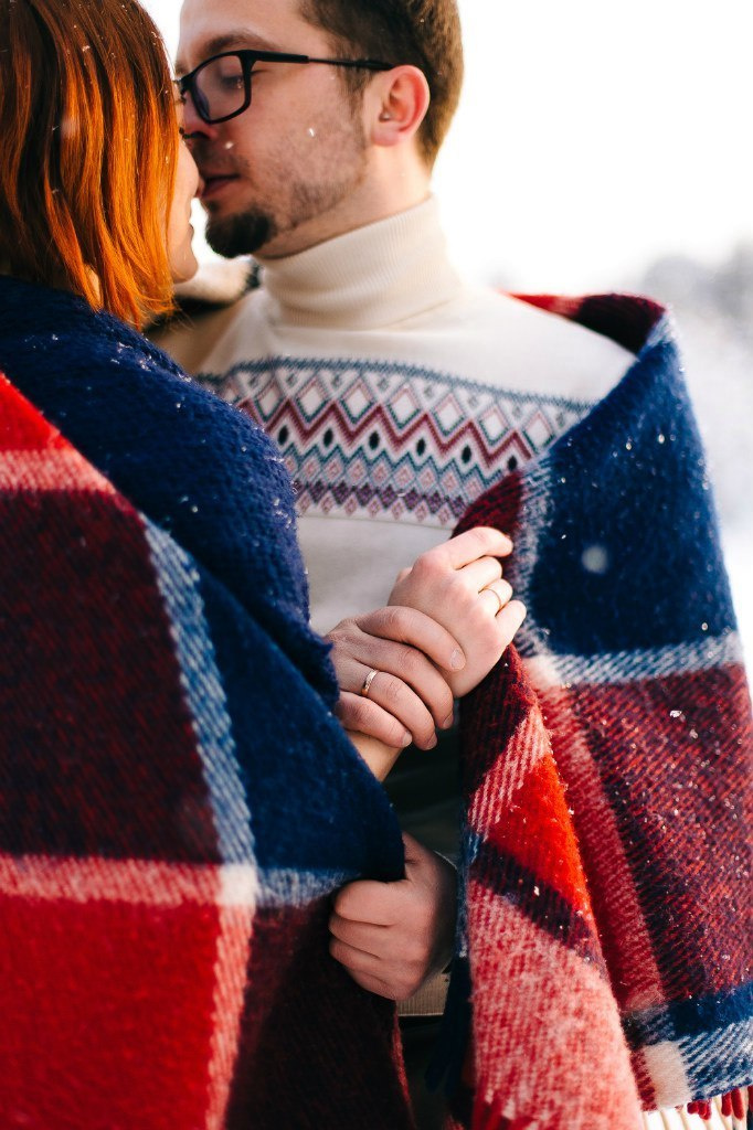Warm winter picnic. Свадебный фотограф Аня Милграм