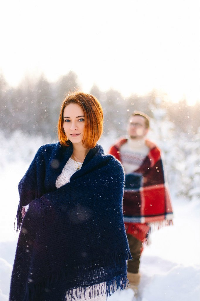 Warm winter picnic. Свадебный фотограф Аня Милграм