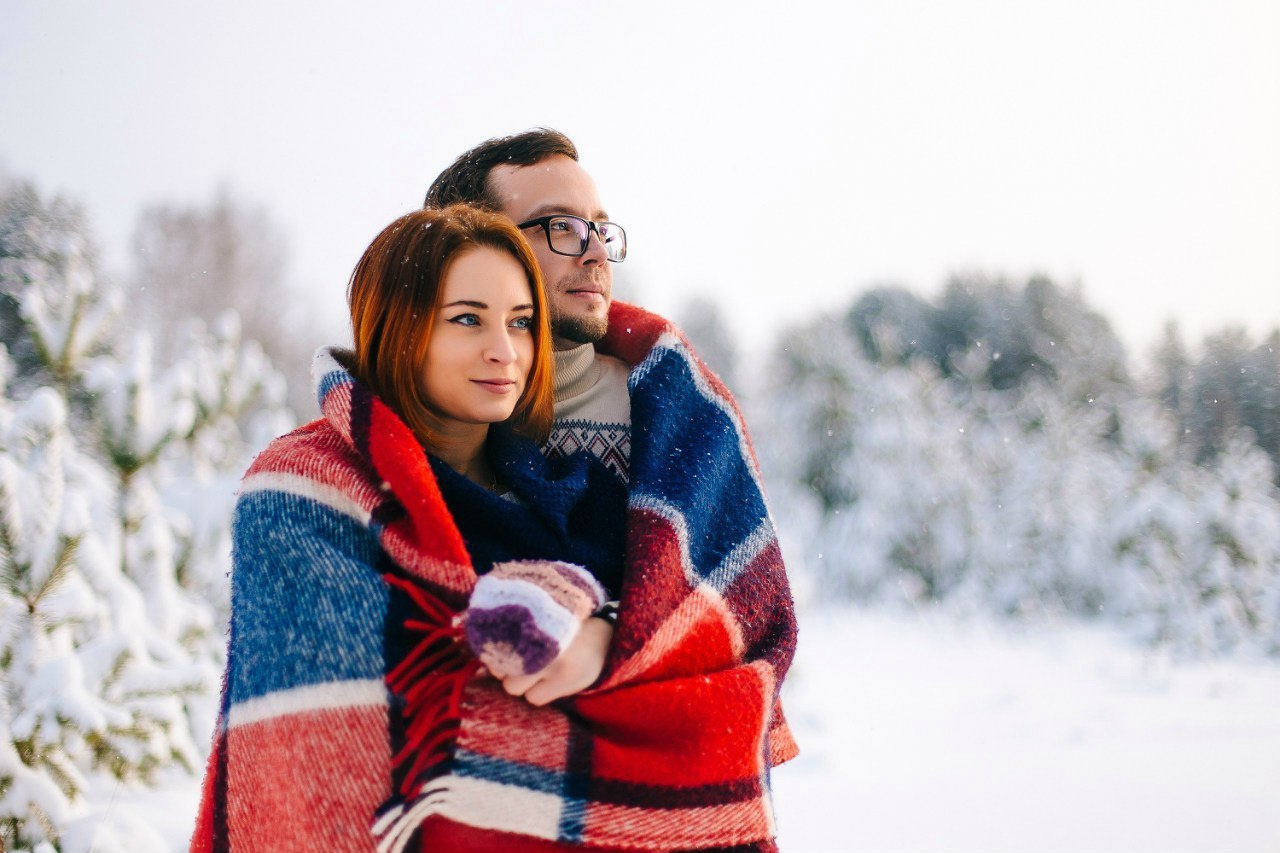 Warm winter picnic. Свадебный фотограф Аня Милграм