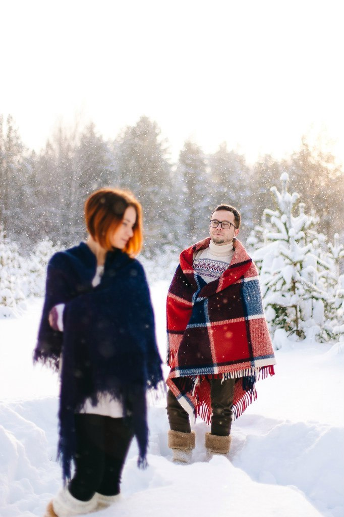 Warm winter picnic. Свадебный фотограф Аня Милграм