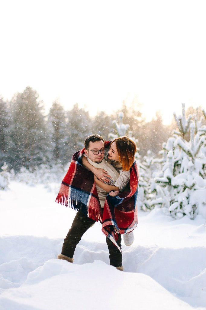 Warm winter picnic. Свадебный фотограф Аня Милграм