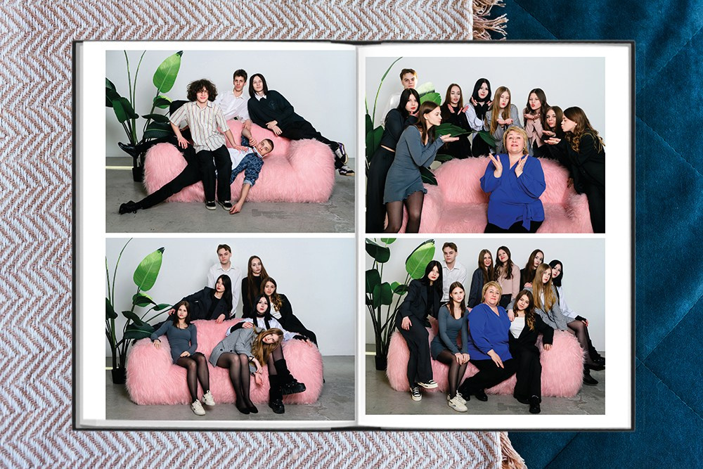 Выпускной альбом «Большой альбом про нас». Студия выпускных альбомов Ольги Галкиной. Томск