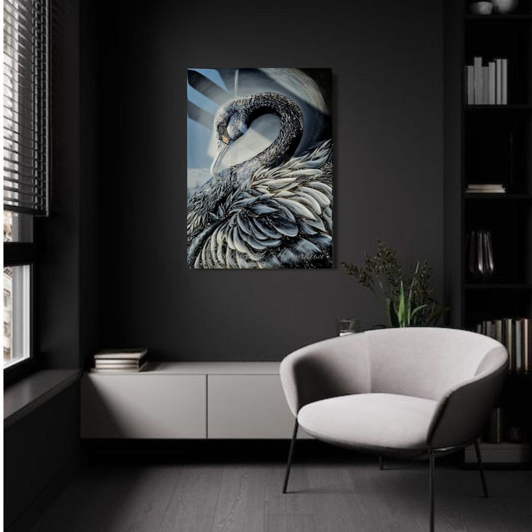 Черный лебедь. Художник