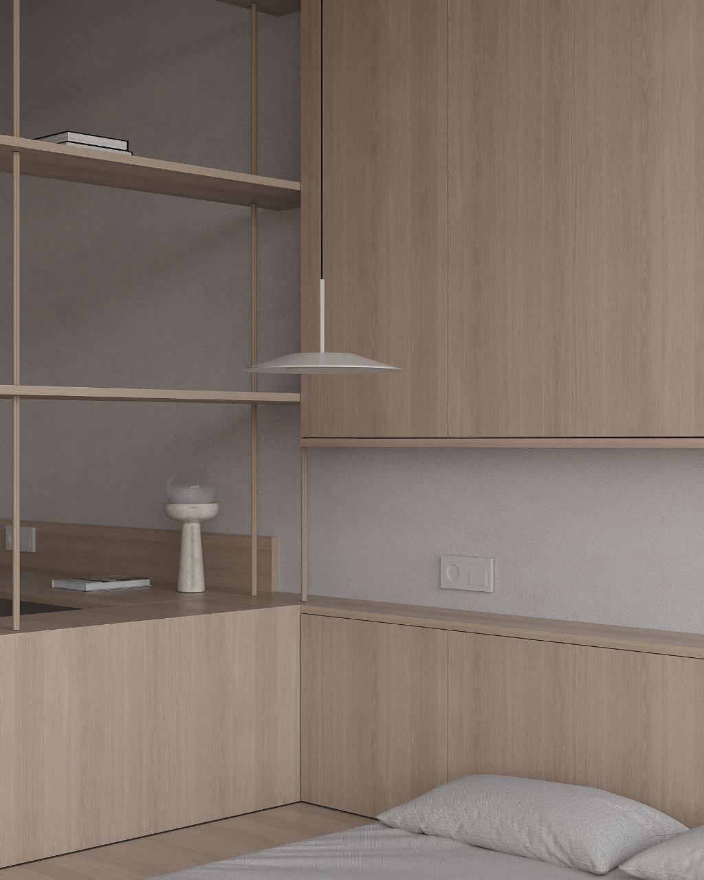 АС | Спальные комнаты в стиле джапанди. Главная