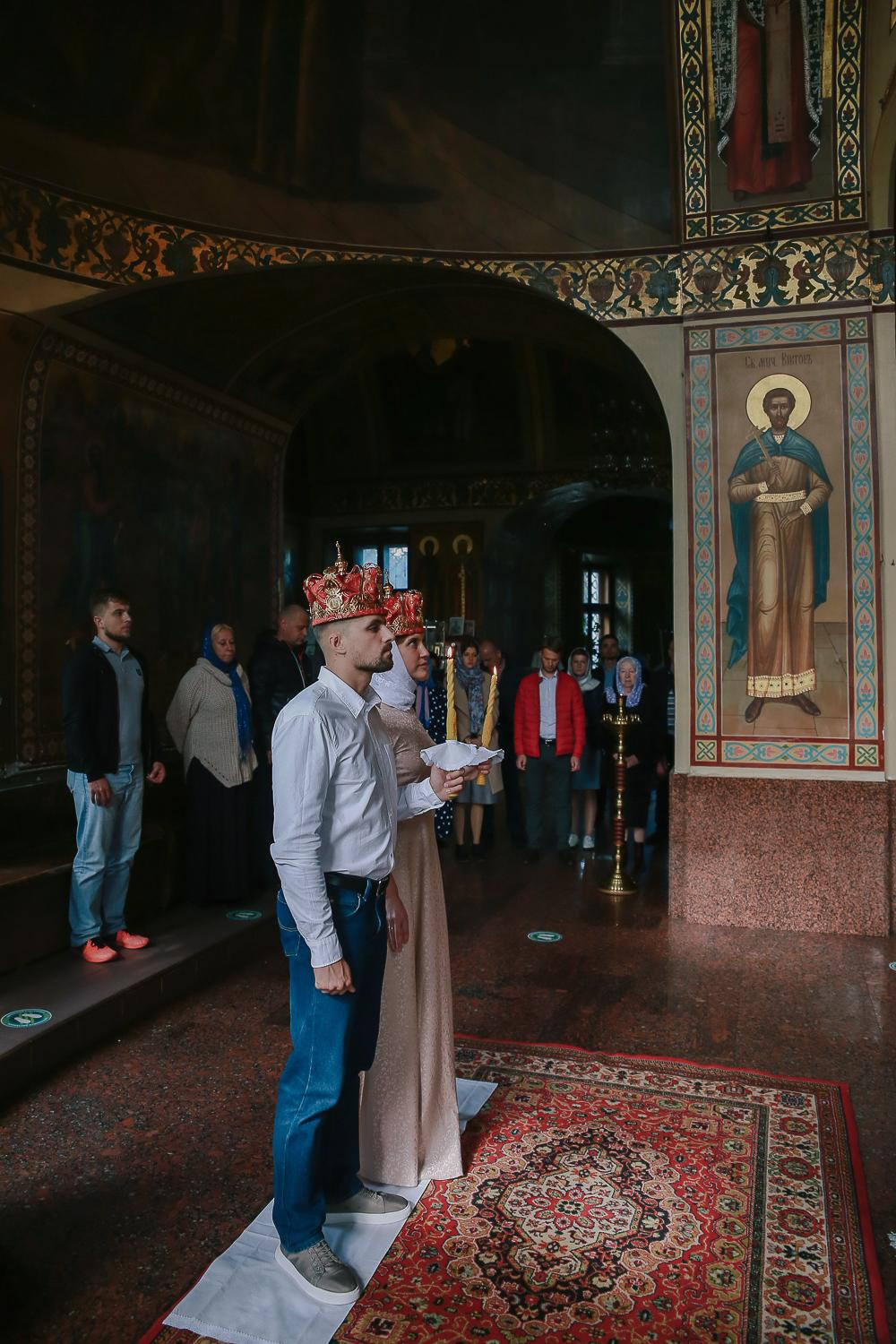 Венчание Евгения и Кристины. Храм Сергия Радонежского. Антонина Морозова, профессиональный семейный фотограф видеограф