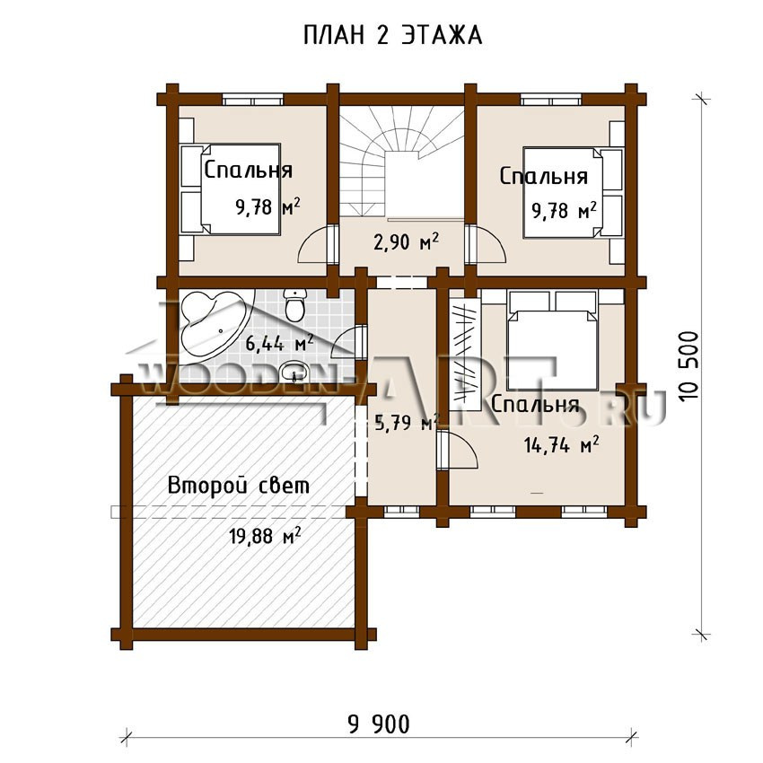 «Баковка» 192 кв. м. Проекты деревянных домов