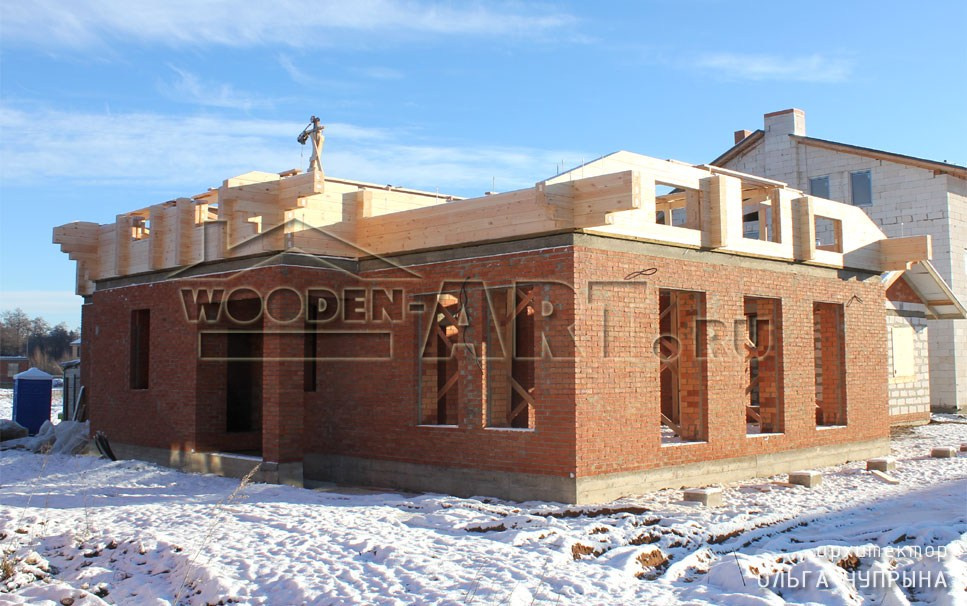 «Каменка» 366 кв. м. Проекты деревянных домов