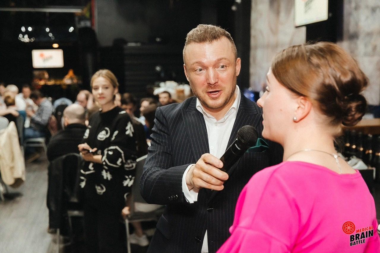 Первый медицинский квиз «Medical Brain Battle» сезон 2023. Ведущий на свадьбу, корпоратив и юбилей в Москве Сергей Рябинин