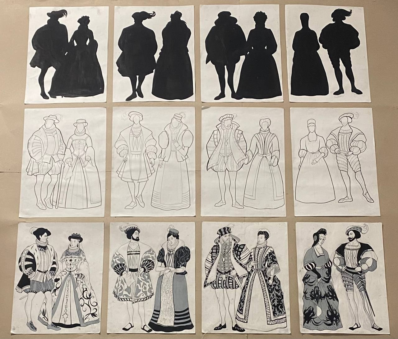 Профессиональные работы. Костюмер, художник кино и телевидения в спб