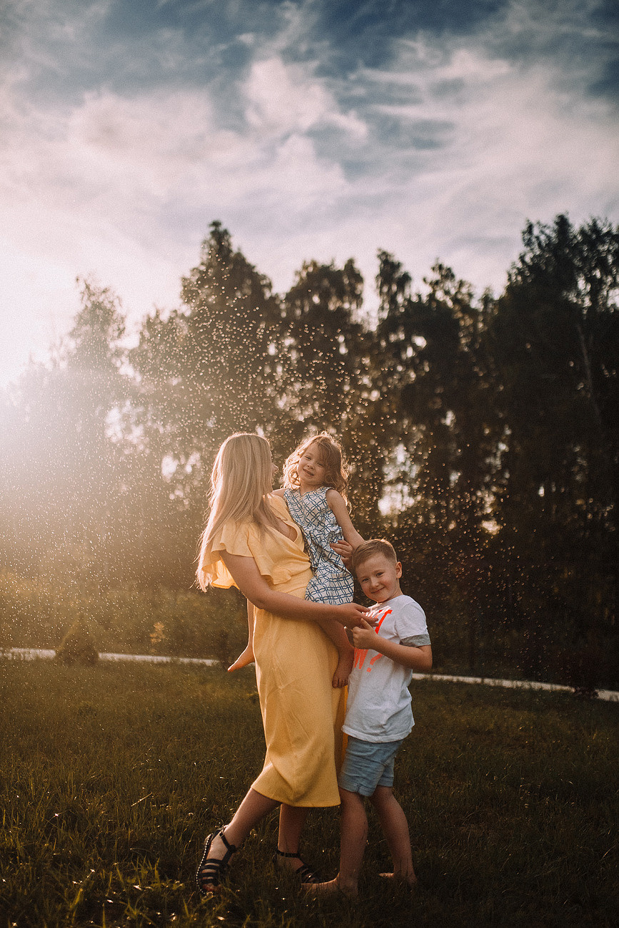 Летняя прогулка. Свадебный и семейный фотограф Москва Екатерина Верижникова
