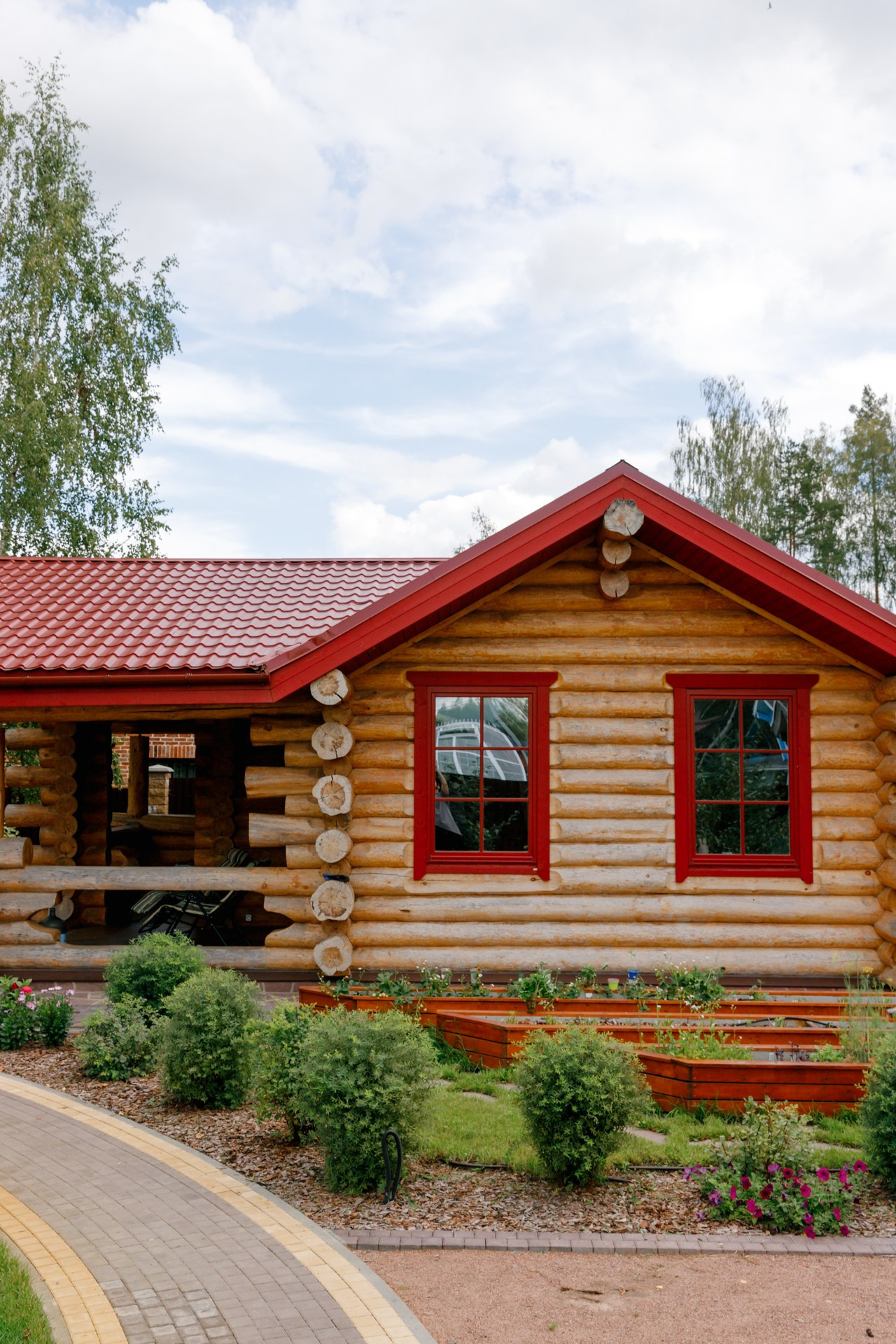 Загородный дом. Ландшафтный дизайн. Репортажный фотограф в Санкт-Петербурге Жолудев Владислав