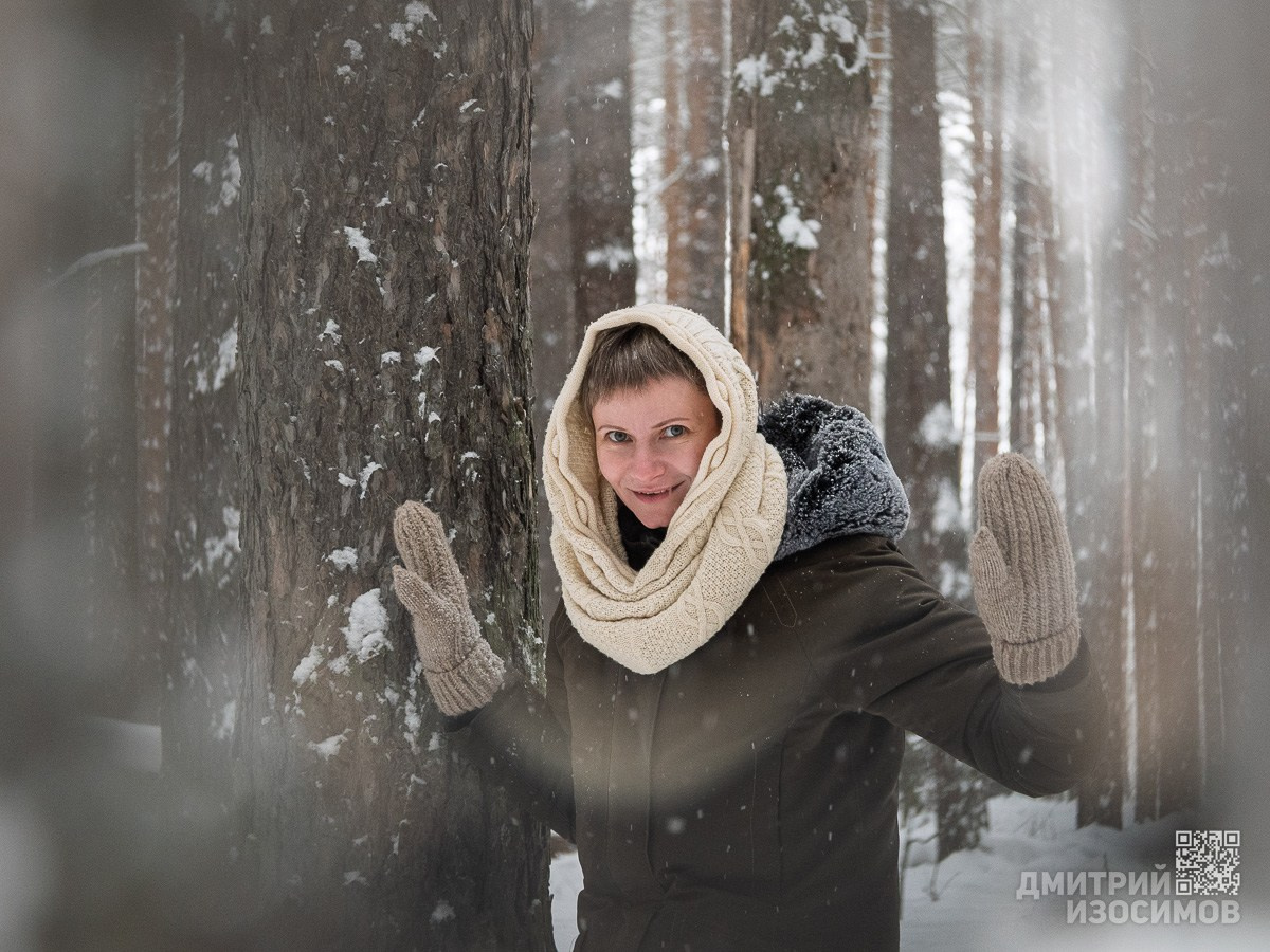 Съёмка в лесу