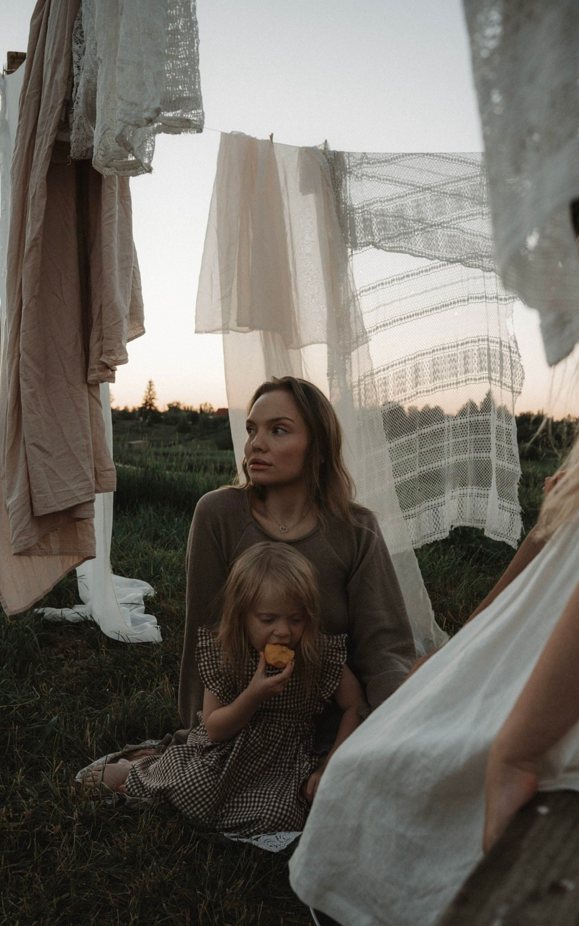 Вика и дети. Фотосессия в Санкт-Петербурге