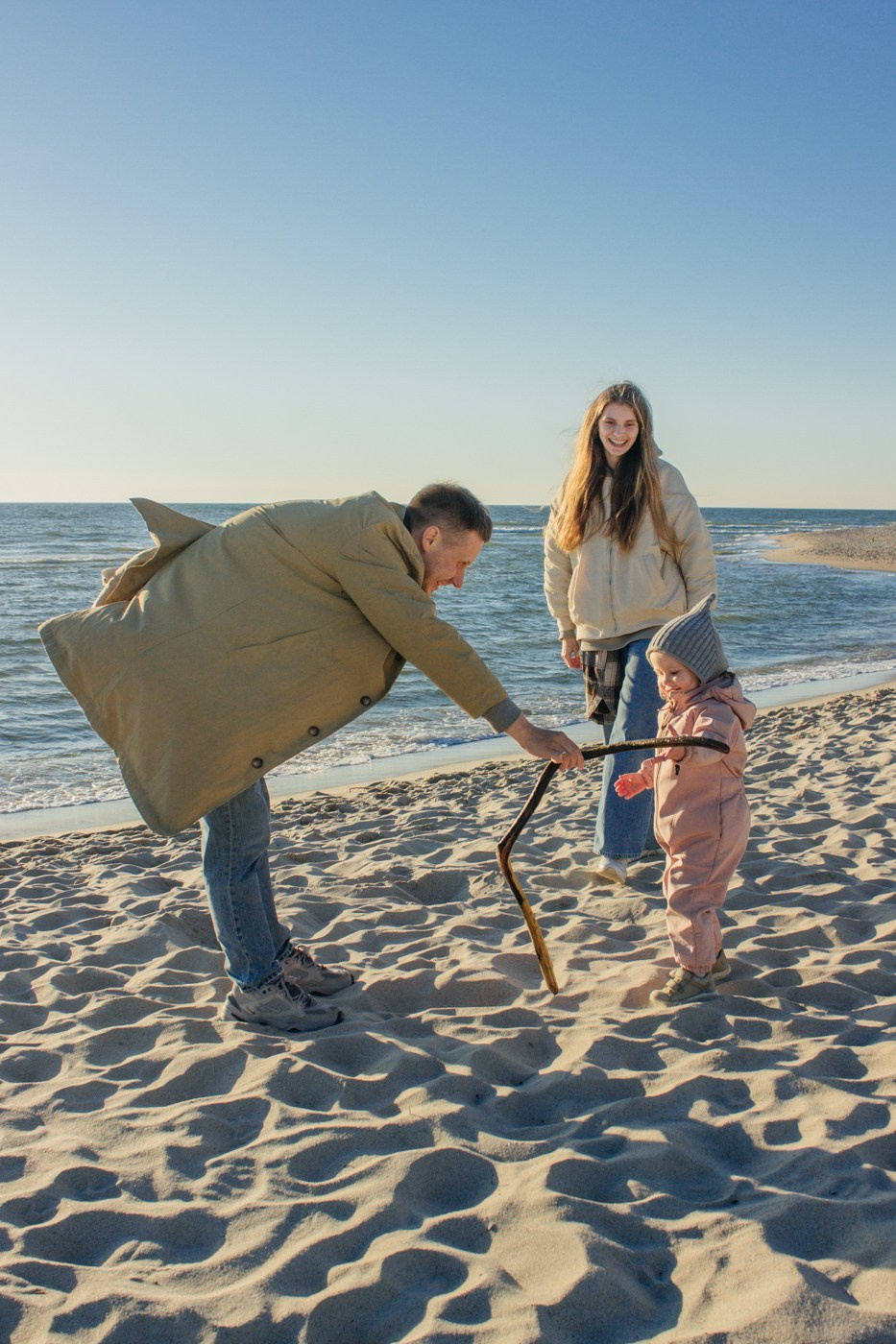 Ксения, Антон и доча Полина. Фотограф Москва