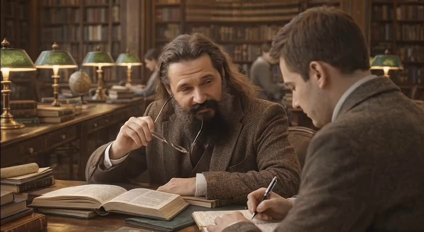 Про библиотекаря. Мышление и разум