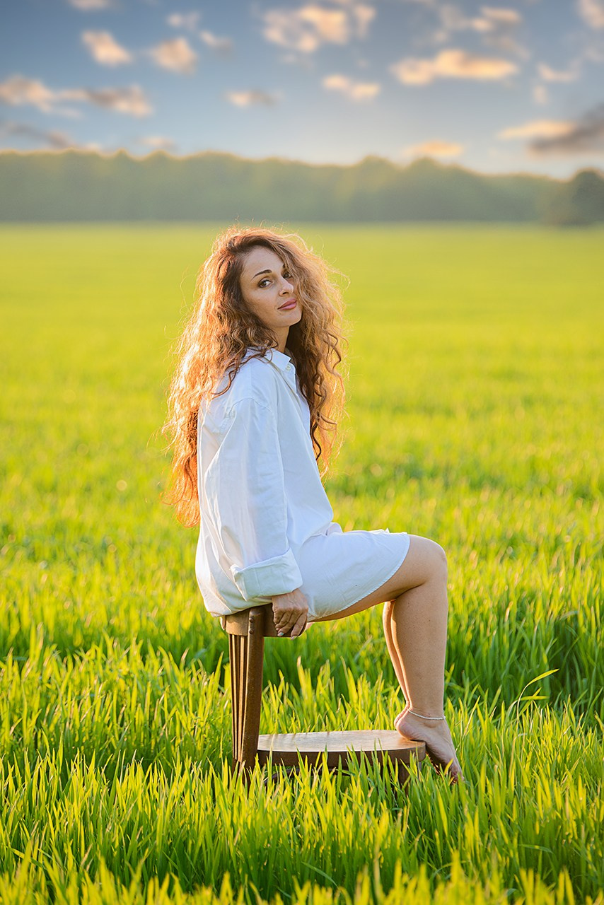 Женский портрет. Летняя прогулка. Фотограф в Юрьев-Польском. Владимире и области. Крышковец Владимир