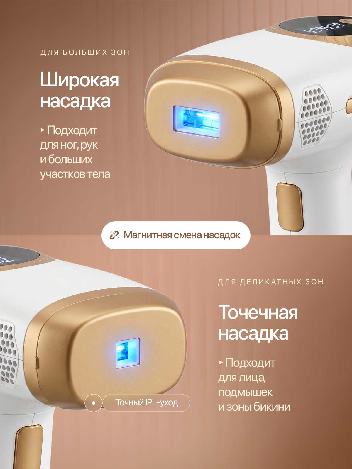 Фотоэпилятор. Виталий Боголюбов Инфографика для маркетплейсов