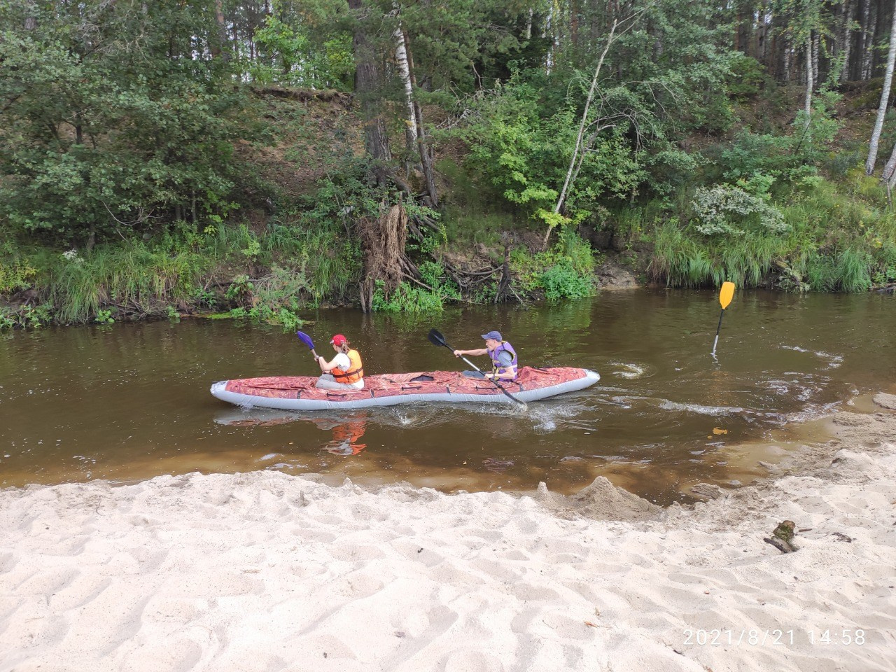 Сплав на байдарках 21.08.21. Галерея Фантим