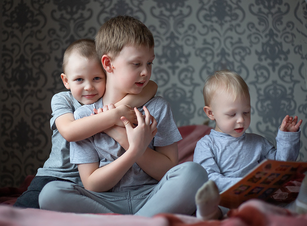 Домашние съёмки. Семейный и детский фотограф в Москве Полина Парамонова
