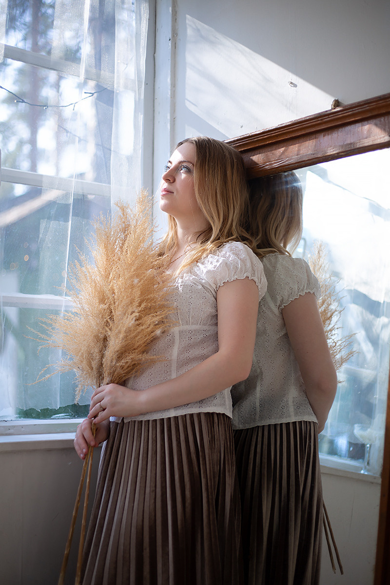 Женский портрет. Семейный и детский фотограф в Москве Полина Парамонова