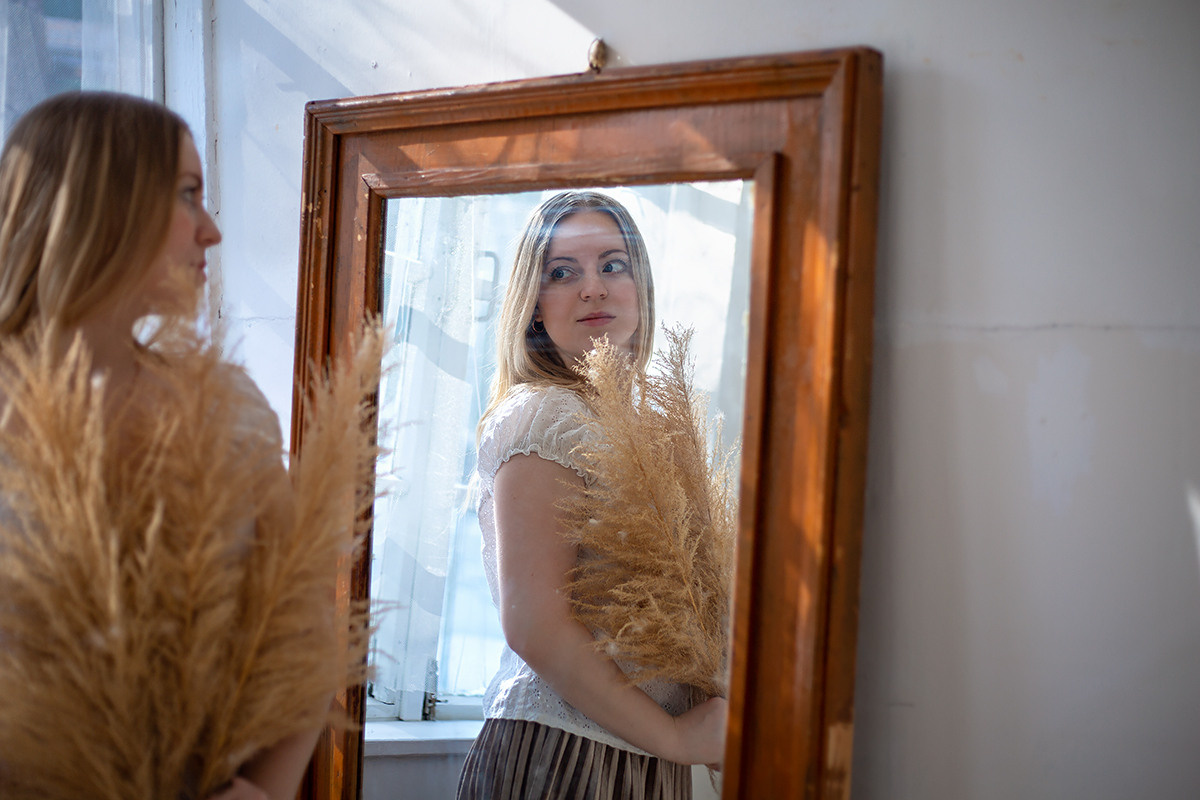 Женский портрет. Семейный и детский фотограф в Москве Полина Парамонова