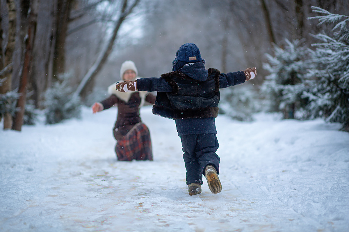 Семейная фотосессия. Семейный и детский фотограф в Москве Полина Парамонова