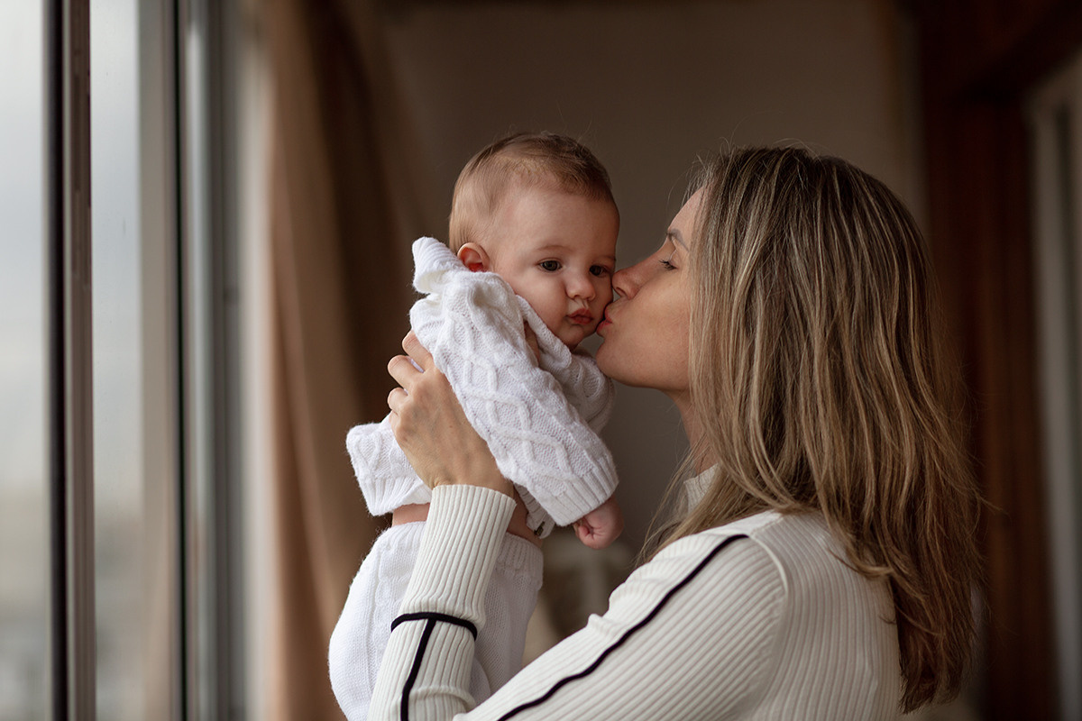 Домашние съёмки. Семейный и детский фотограф в Москве Полина Парамонова