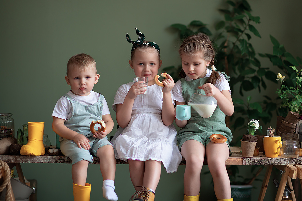 Фотопроект для детей. Студийная съёмка. Семейный и детский фотограф в Москве Полина Парамонова