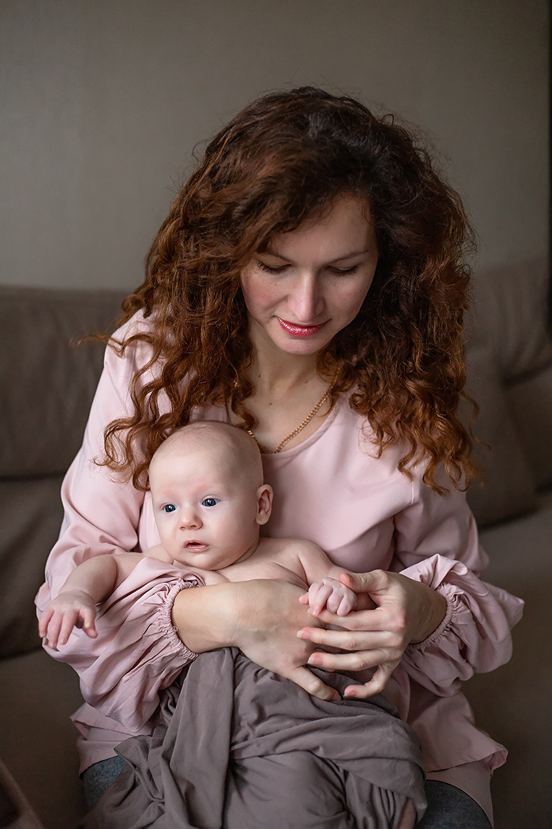 Домашние съёмки. Семейный и детский фотограф в Москве Полина Парамонова