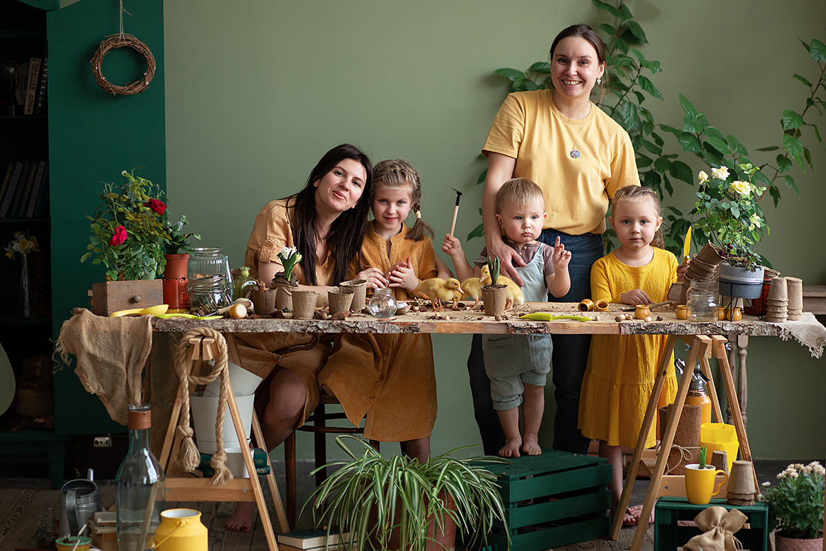 Фотопроект для детей. Студийная съёмка. Семейный и детский фотограф в Москве Полина Парамонова