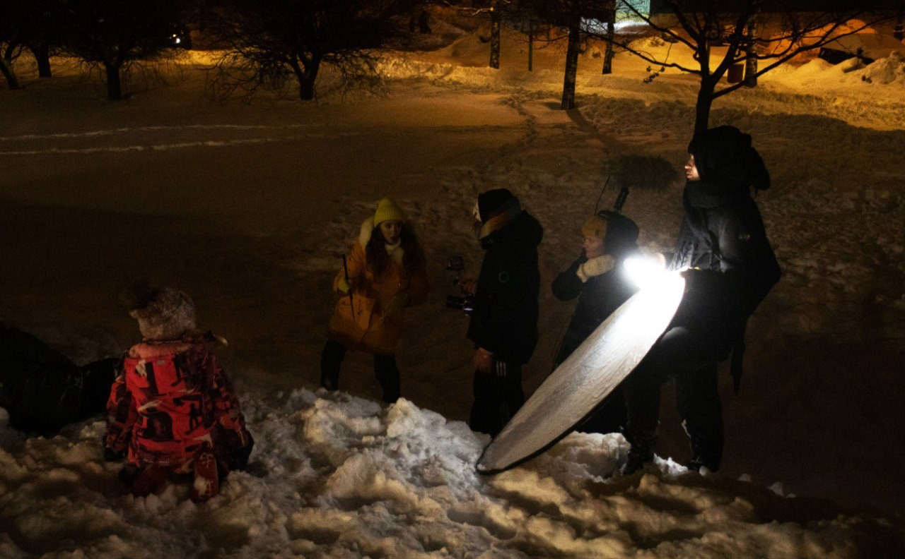 Архивные фото. Режиссёр и актриса Тася Малькова