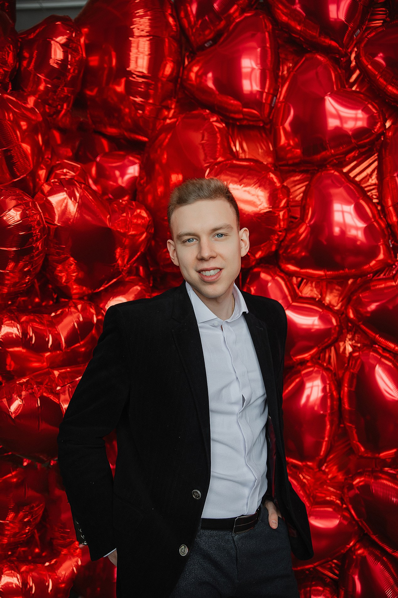 Love story в студии. Фотограф Олеся Жомер